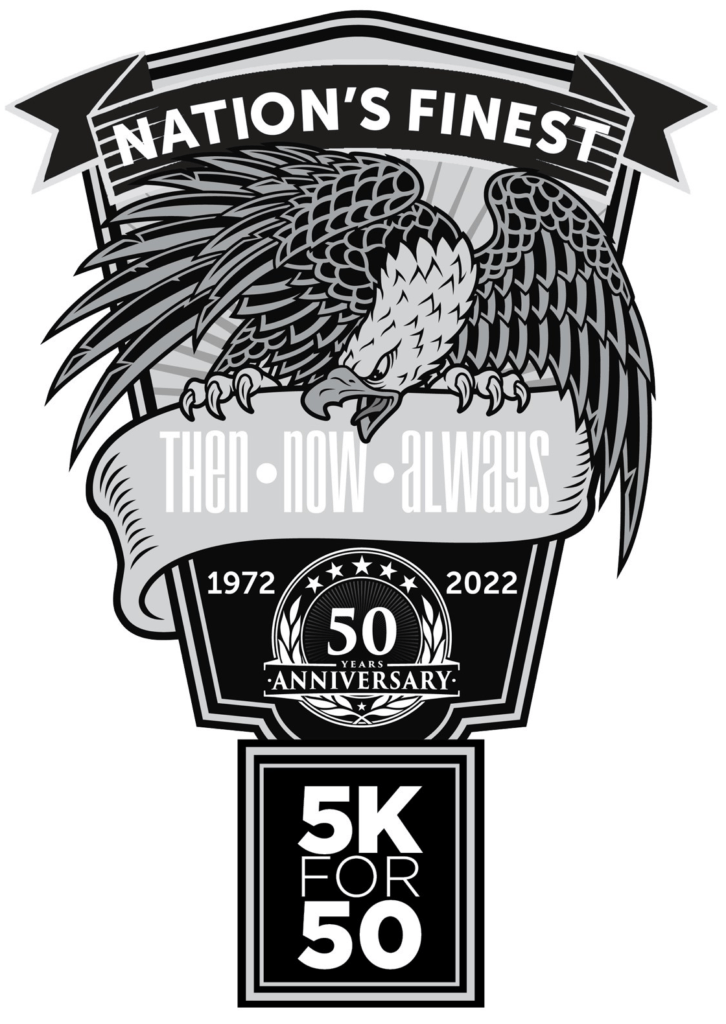 5K for 50 Years Logo