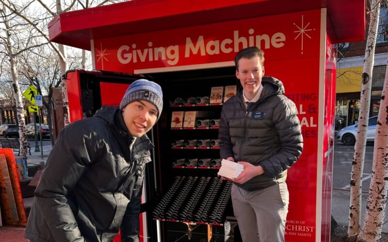 NF Partner Light Of The World Giving Machines In Flagstaff