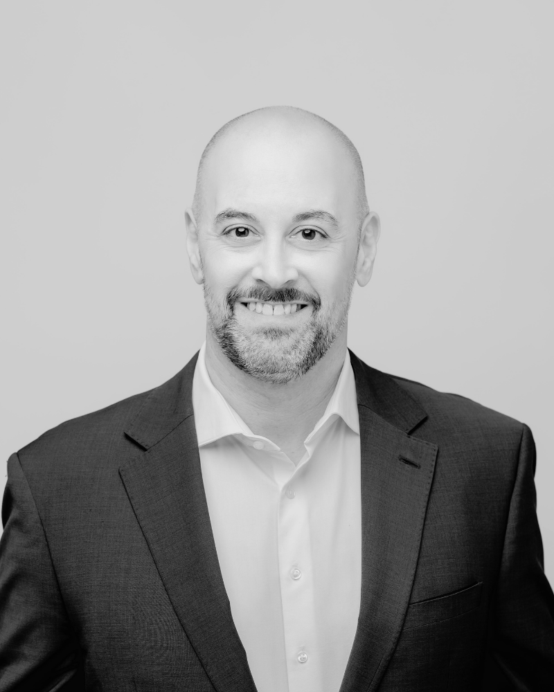 David Englin-Black and White-Resized David Englin headshot in black and white